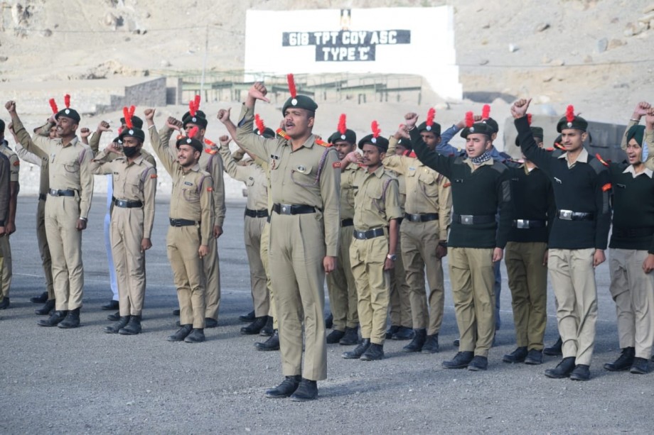 NCC organises Special National Integration Camp in Leh