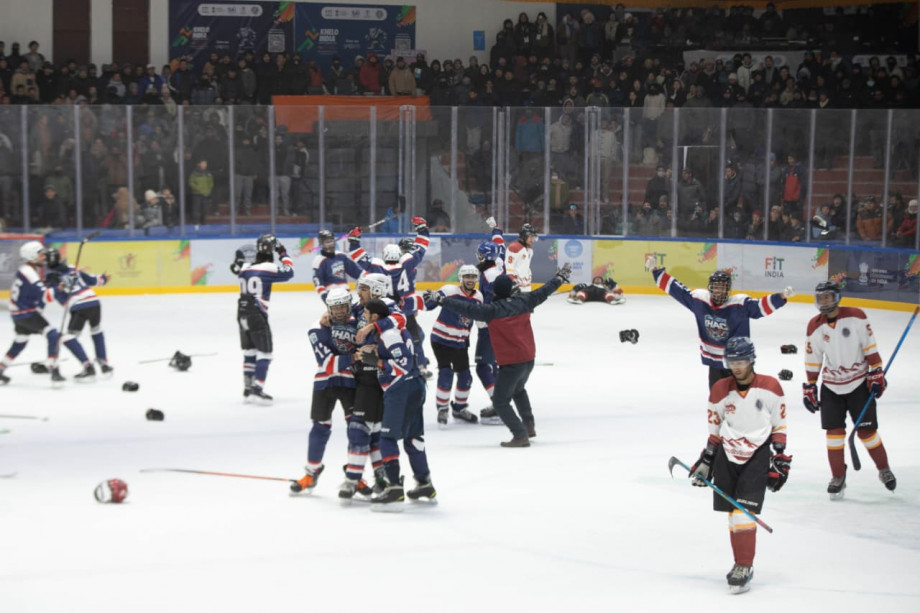 Chandigarh stun Ladakh to enter maiden KIWG ice-hockey final