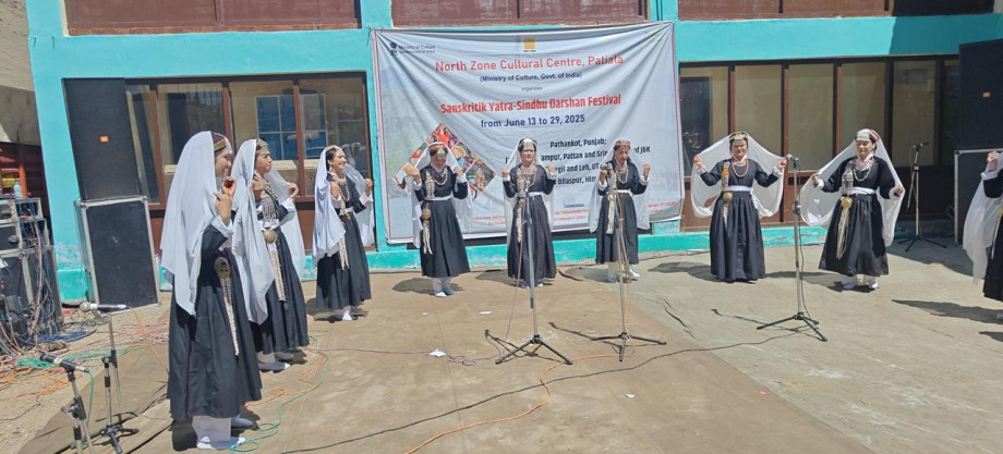 GDC Drass celebrates Sanskritik Yatra–Sindhu Darshan with vibrant cultural showcase