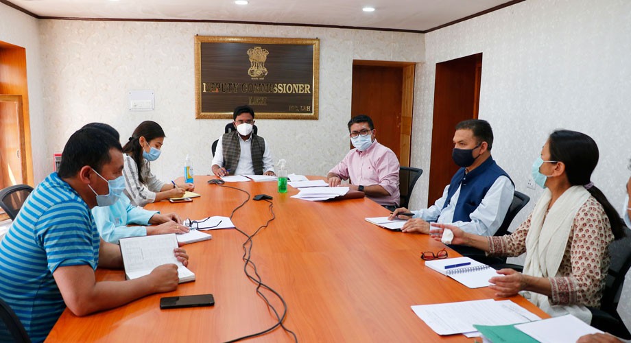 DM, Leh, reviews Bio-Medical Waste Management in Leh district 