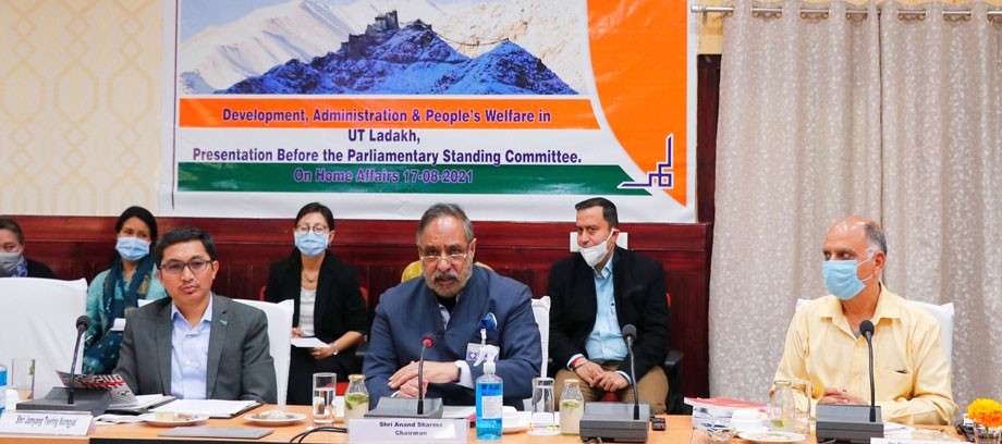 Parliamentary Standing Committee on Home Affairs visits Leh 