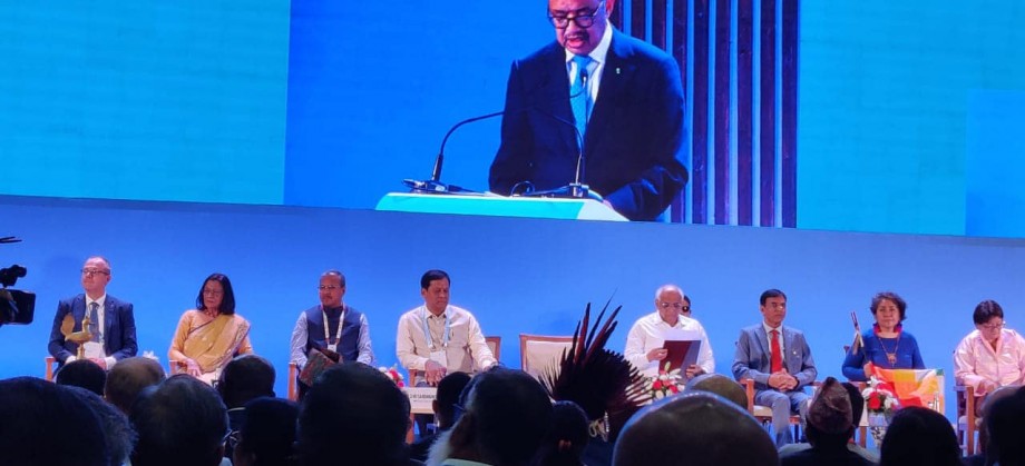 Director NISR Leh participates in WHO Traditional Medicine Global Summit