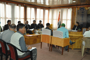 Kargil DC stresses on timely completion of targets, awareness of credit-linked schemes