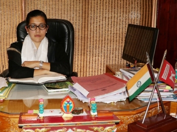 Avny Lavasa take charge as new Deputy Commissioner, Leh
