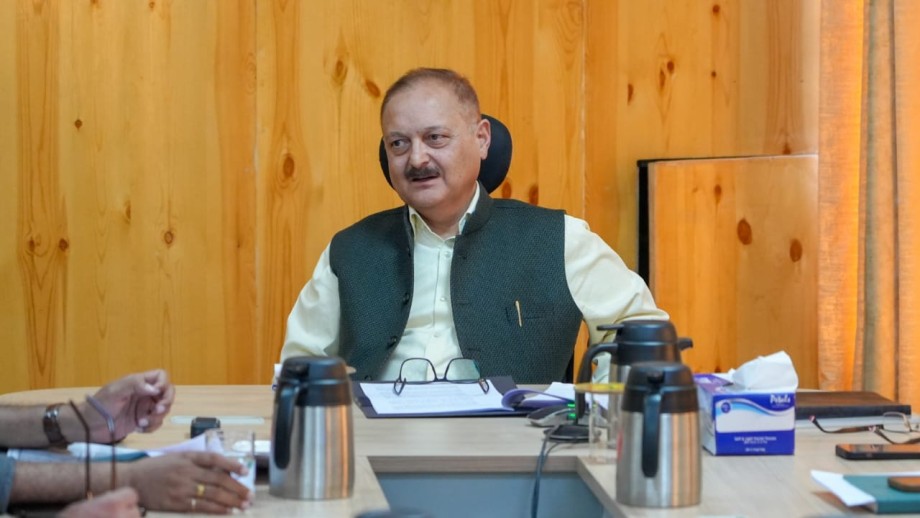 Dr. Pawan Kotwal stresses need for road safety measures, functional driving schools in Ladakh