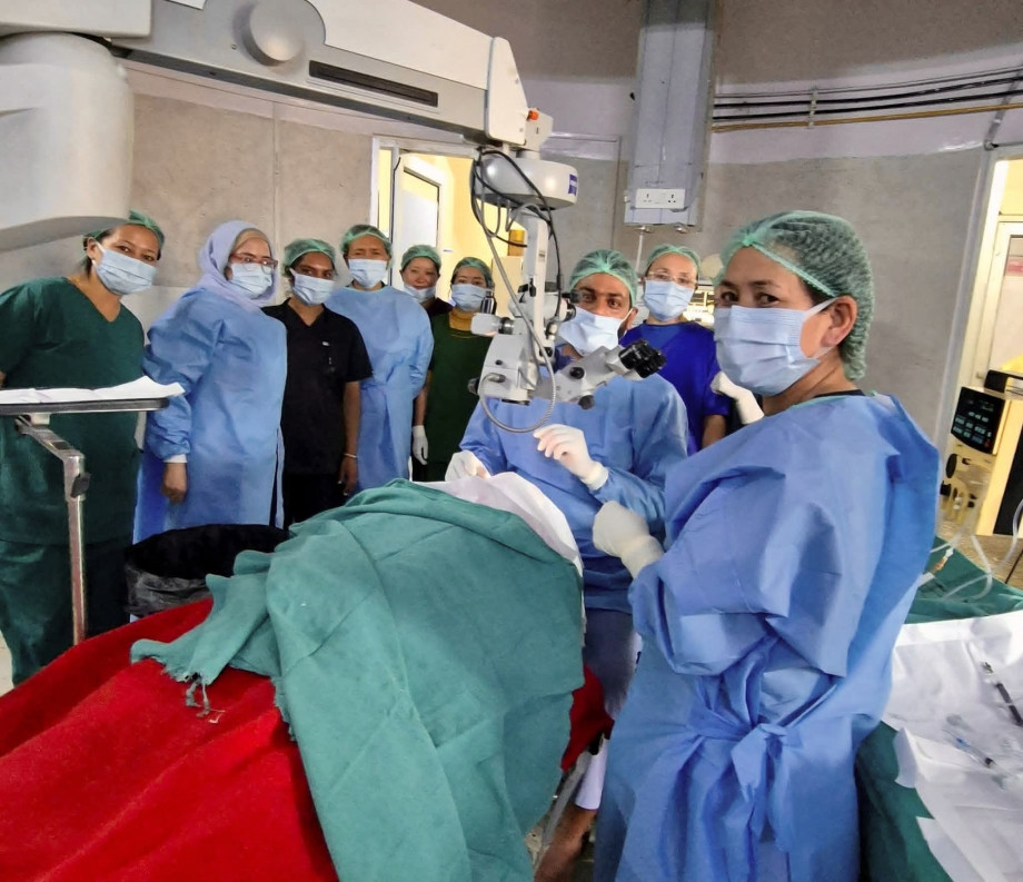 Ladakh witnesses first-ever Retinal Laser procedure at SNM hospital