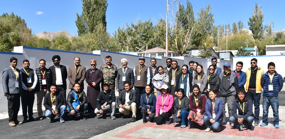 Workshop on promoting medicinal and aromatic plant concluded in Leh
