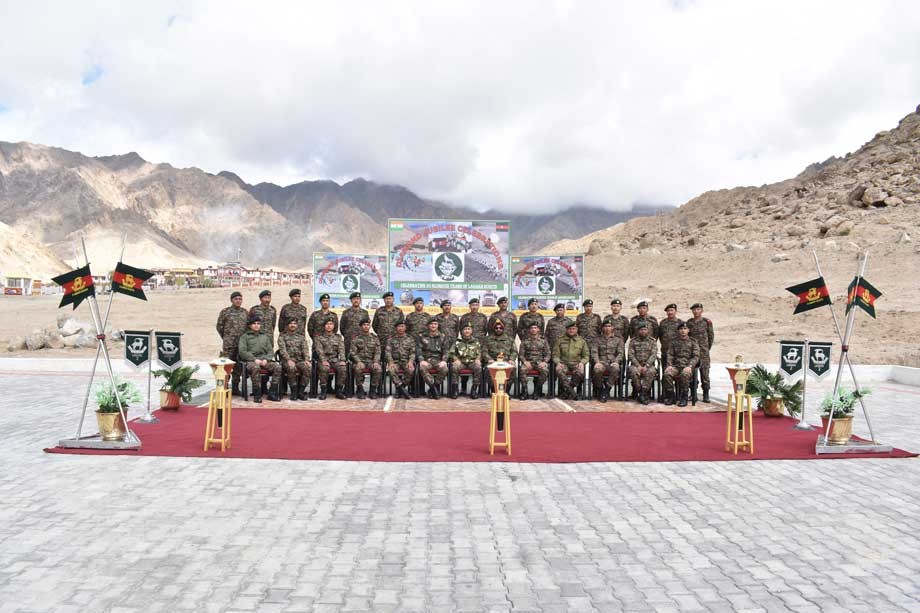 GOC Fire and Fury Corps flags off victory flames