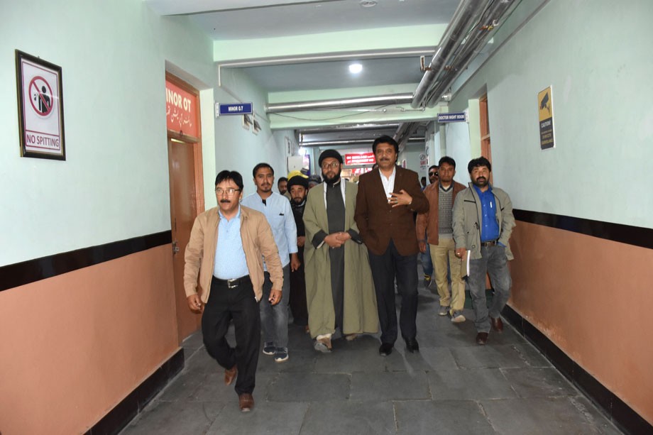 CEC, Kargil takes stock of Community Health Centre in Sankoo