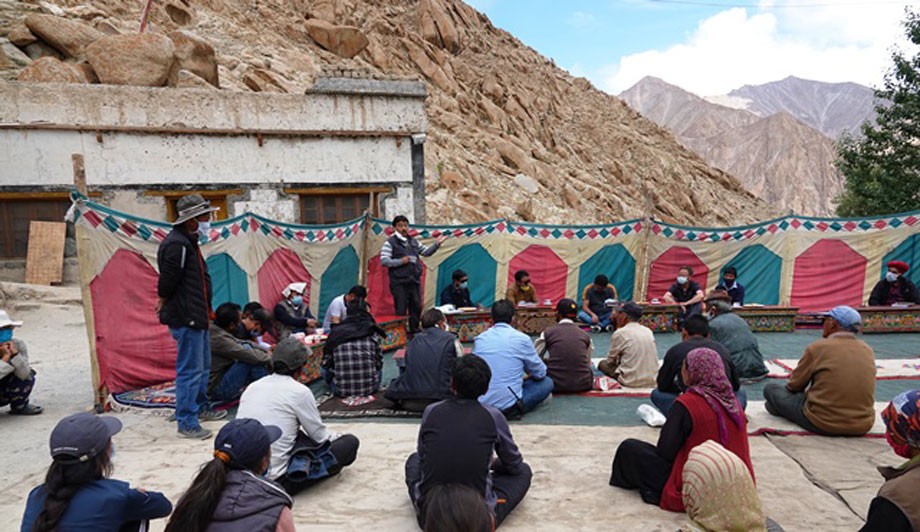 CEC, Hill Council, Leh visits Kungyam constituency