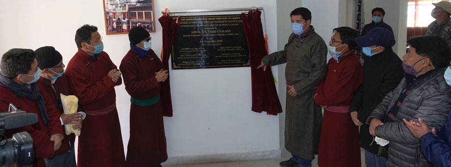 CEC Leh inaugurates Kushok Bakula Rinpoche Legends Memorial Gallery