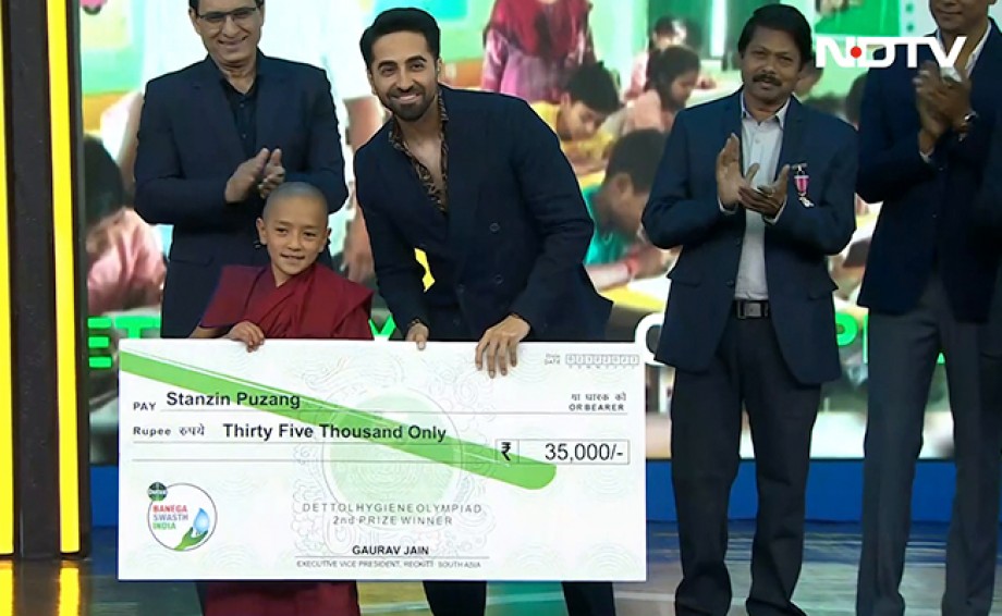 Banega Swasth India Campaign: Stanzin Puzang wins 2nd Dettol Hygiene Olymp