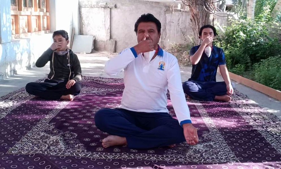 Kargil celebrates 6th International Yoga Day