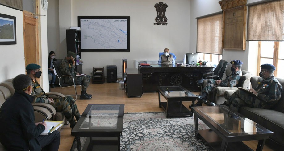Principal Secretary, reviews COVID-19 preparedness in Ladakh