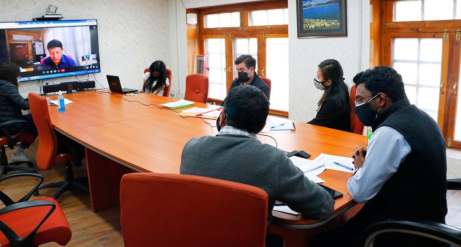 DC, Leh, reviews implementation of District Capex Budget 2021-22