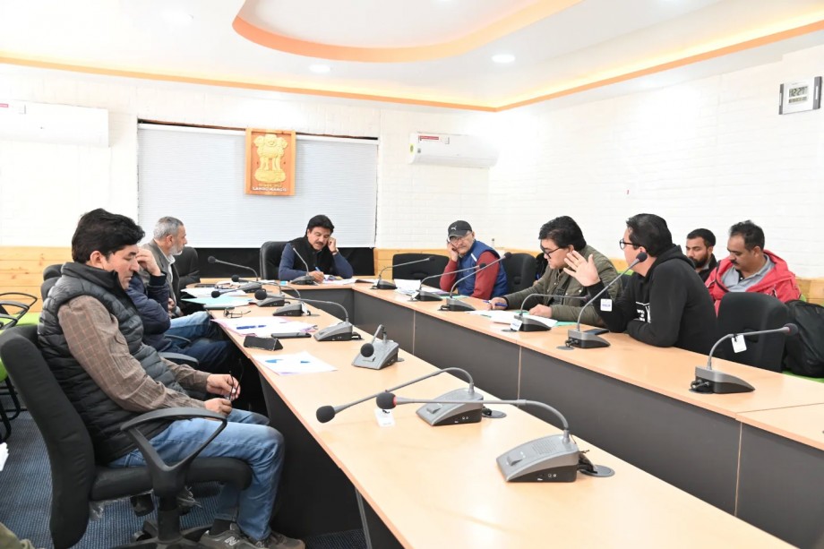 CEC Kargil reviews physical, financial achievements of all schemes