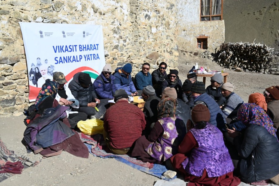 Viksit Bharat Sankalp Yatra successfully conducted in Shaday village