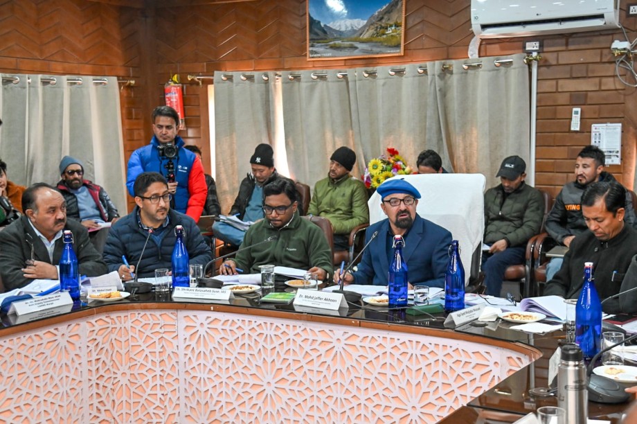 CEC Kargil  reviews physical and financial achievements under CAPEX budget