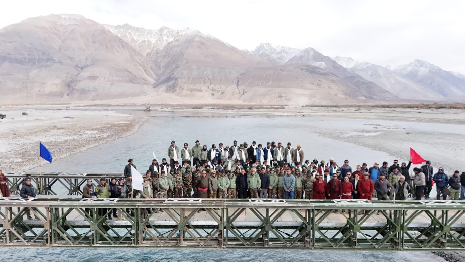 Bailey Bridges inaugurated to boost connectivity between Shyok and Nubra valley