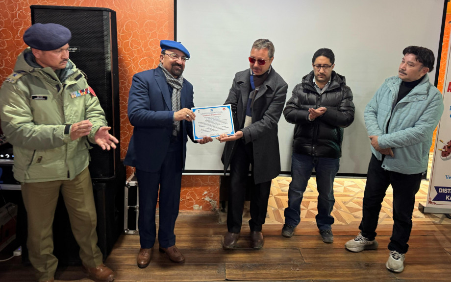 District Health Society Kargil organises advocacy workshop on tobacco control