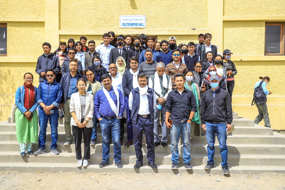 IIT experts interact with students at EJM College, Leh