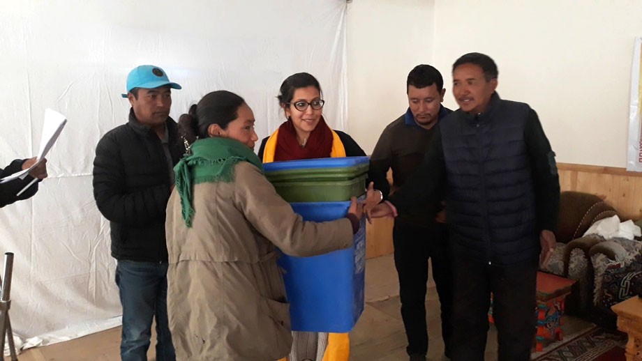 Avny Lavasa inaugurates ‘Project Tsangda’ in Pangong