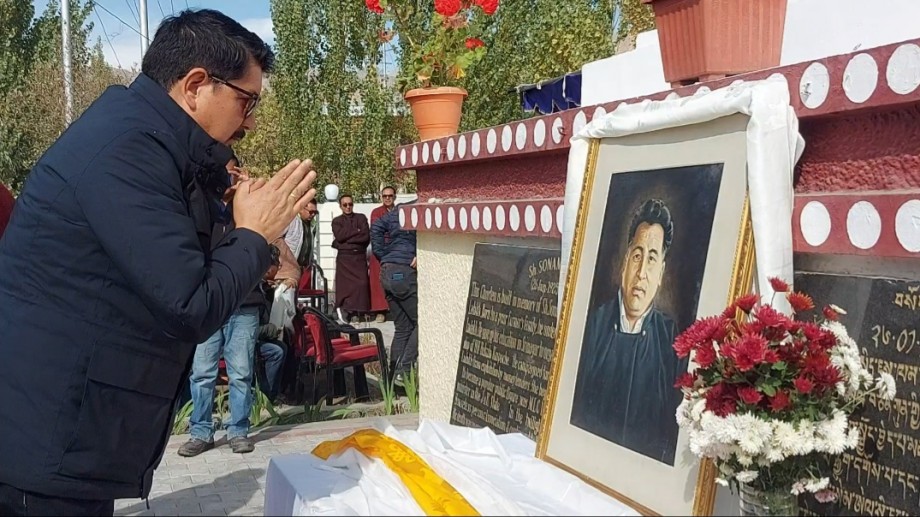 Ladakh Remembers Late Aba Sonam Wangyal on his 25th death anniversary