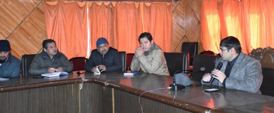 Sale Tax Deptt, Kargil, imparts training on GST and TDS