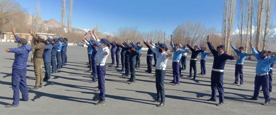 Five-day training for traffic police personnel commences at DPL, Leh
