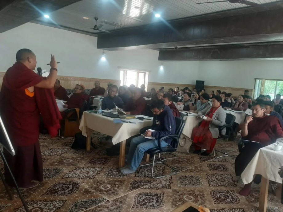 Bhoti grammar training/workshop by DIET Leh concludes