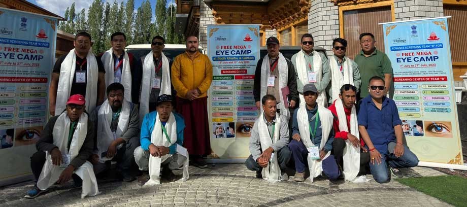 Team for free eye camp in Leh district flagged-off 
