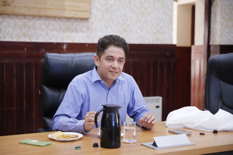 Joint Secretary MoRD reviews progress of MGNREGA, Vibrant Village Program in Ladakh