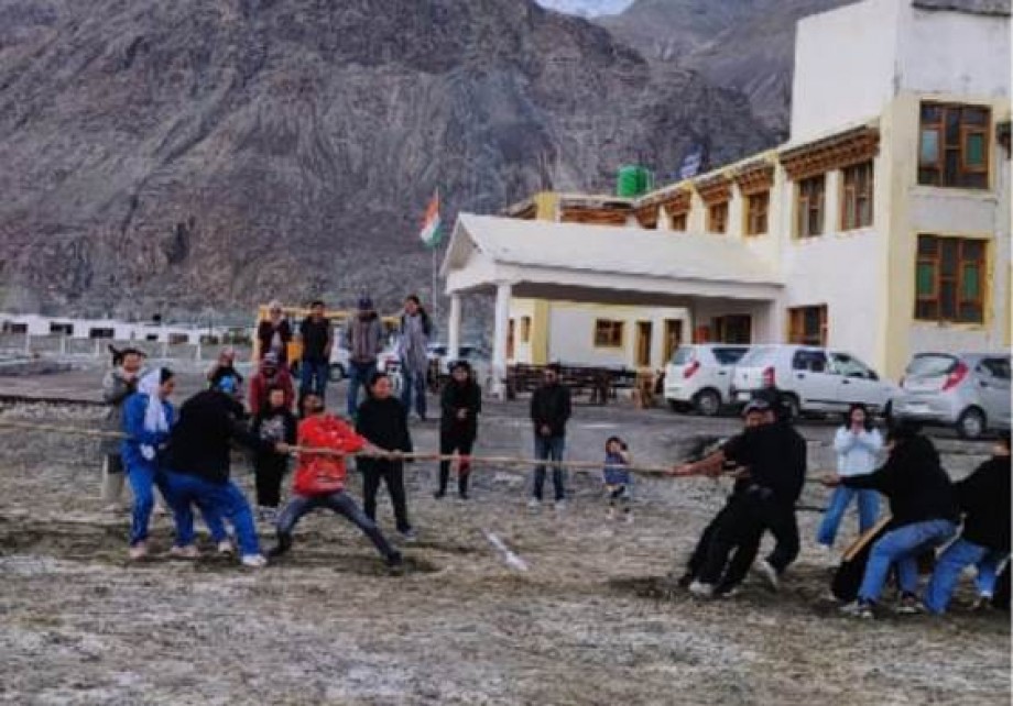 3-day annual sports festival of GDC, Nubra concludes