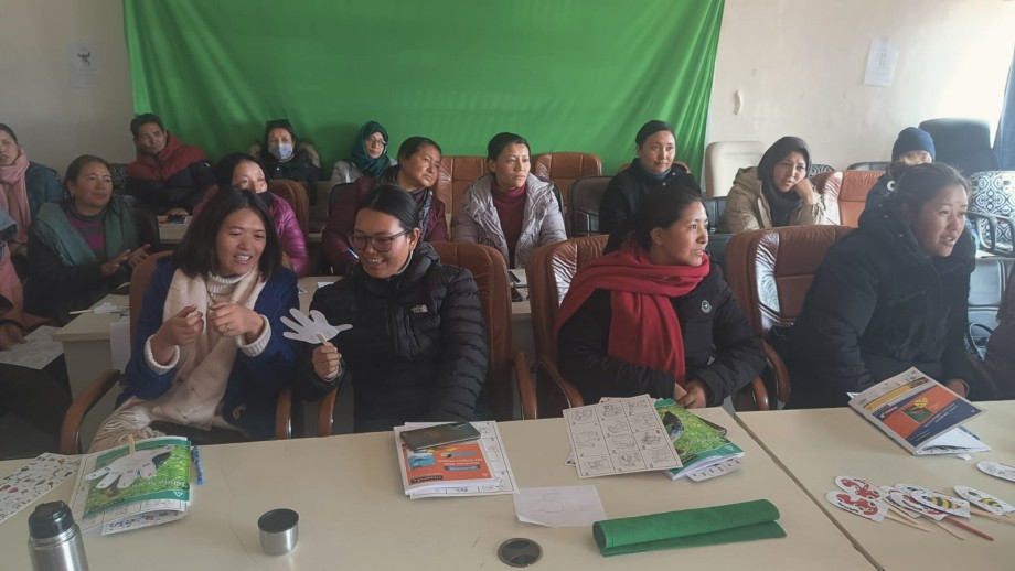 Four days SEE learning workshop held at DIET Leh