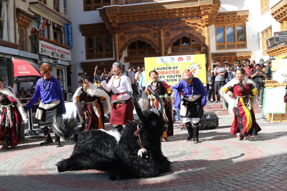Health department launches Tobacco-Free youth campaign 2.0 in Leh