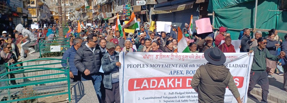 Hunger strike and rallies signal growing discontent in Ladakh, urges government to resume talk