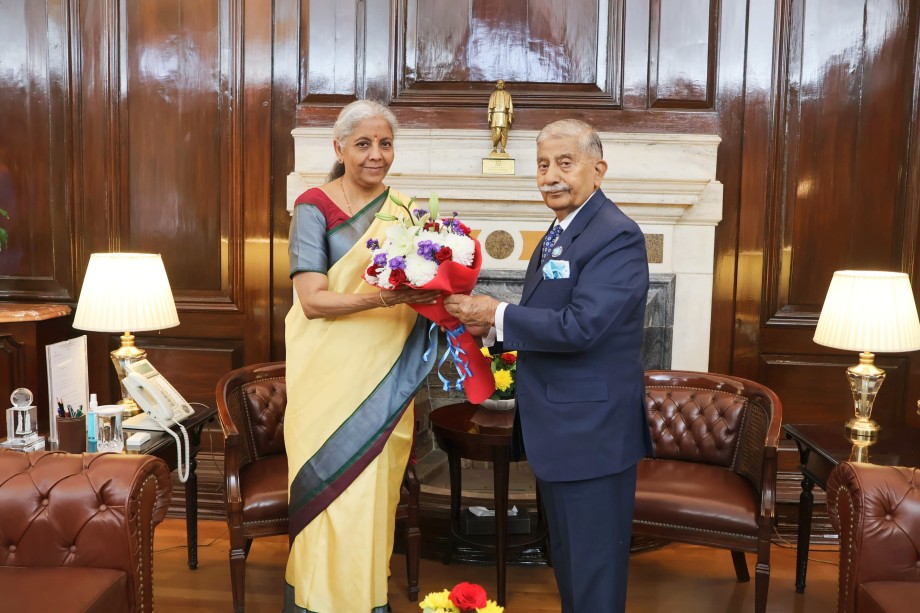 L-G Ladakh raises budget concerns with Union Finance Minister Nirmala Sitharaman