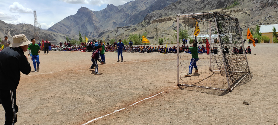 Zonal-level inter-middle school sports tournament begins in Khaltse
