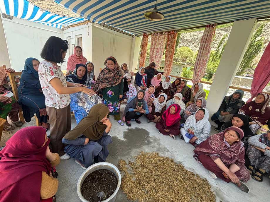 Empowering women through agriculture: Mushroom training held across Nubra villages