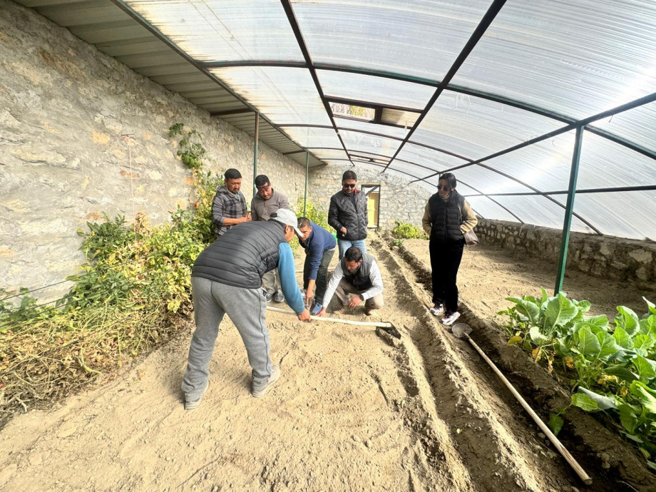 Training programme on natural farming held in Nubra