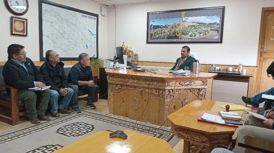 Secretary, Tourism, chairs meeting to discuss participation of Ladakh in  travel shows