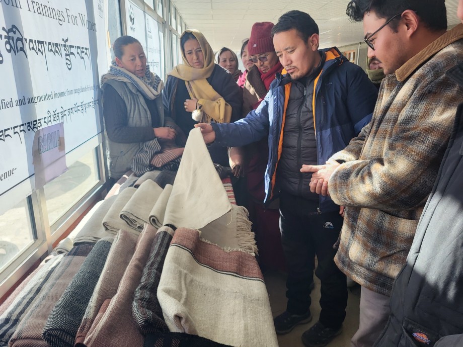 Sustainable livelihoods: Handloom training benefits 58 women in Changthang