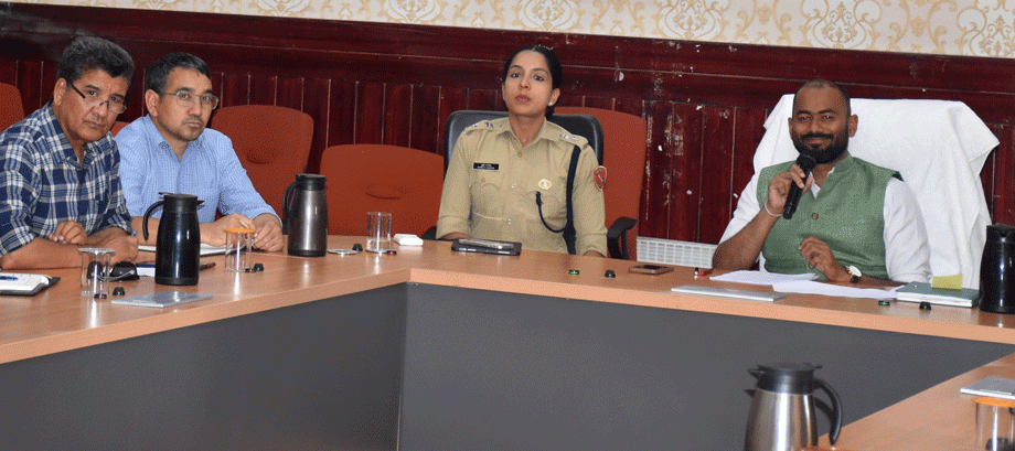 DC Leh chairs review meeting for preparedness of 78th Independence Day