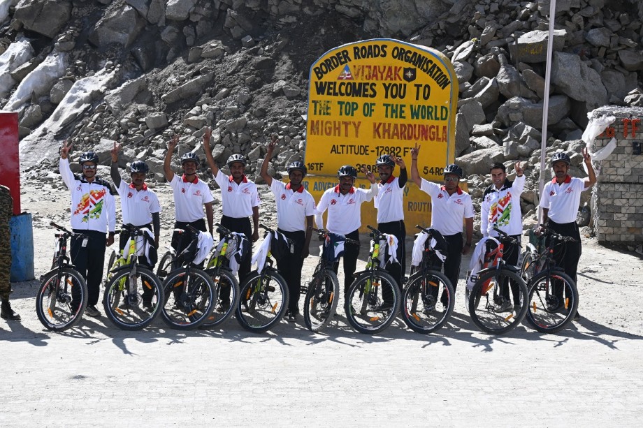 Cycle rally ‘Pedal for Patriots’ commemorates Kargil Vijay Diwas