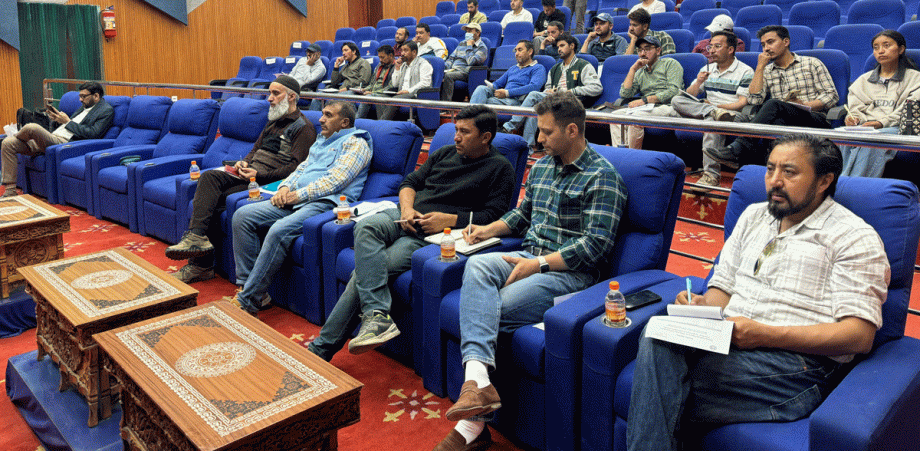 Two-day training on energy conservation codes begins in Kargil
