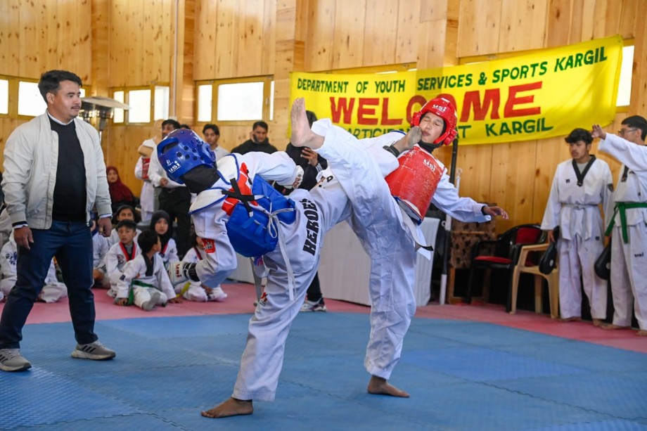 Over 100 athletes shine at 3rd UT Ladakh Taekwondo championship in Kargil