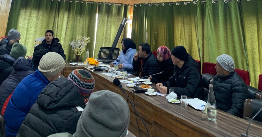 Microirrigation and Water Conservation plans for Sodh Block discussed in key meeting