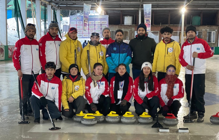 Team Ladakh shines at 4th National Winter Curling Championship in Gulmarg