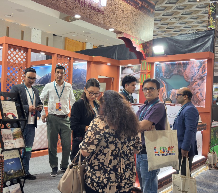 Ladakh Tourism showcases its offerings at OTM 2025 in Mumbai