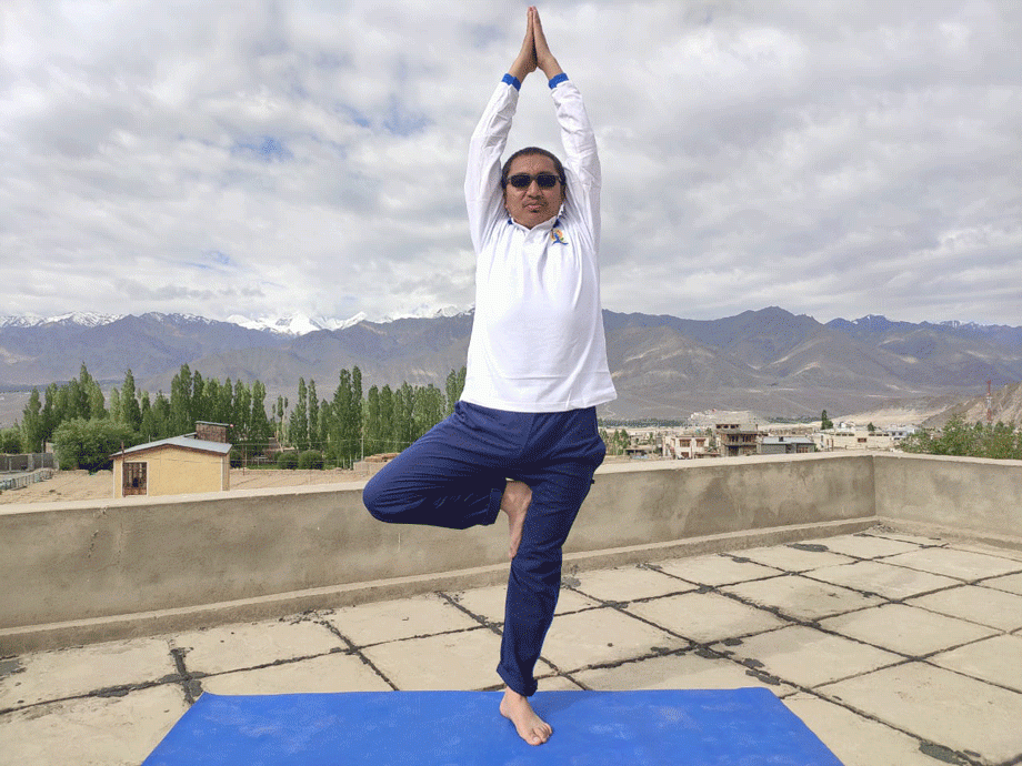 Ladakh celebrates 7th International Yoga Day 